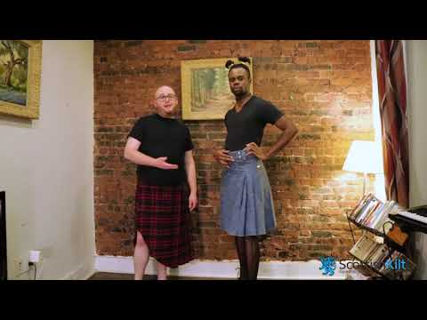 Vogue Denim Kilt - Video