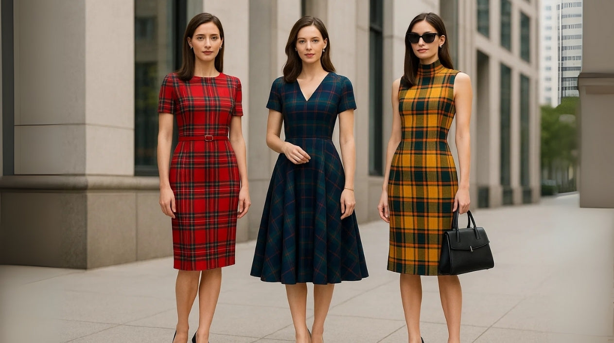 Women's Tartan Plaid Dresses