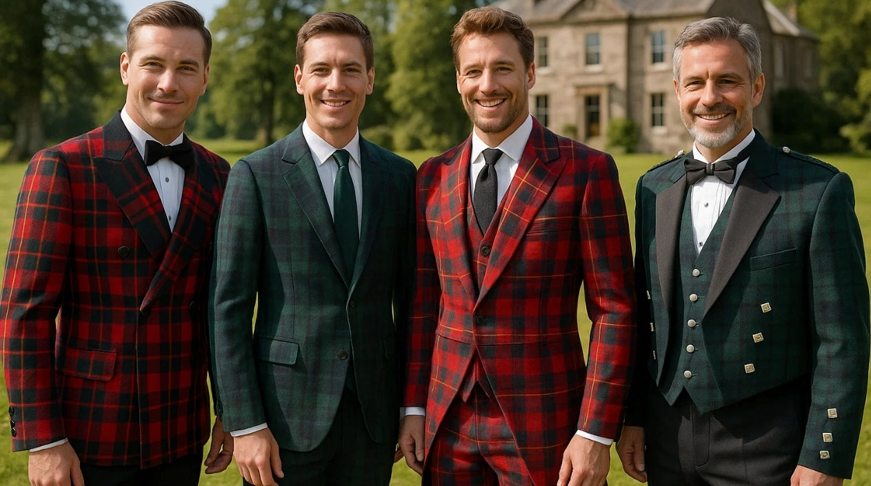 Men's Tartan Plaid Jackets