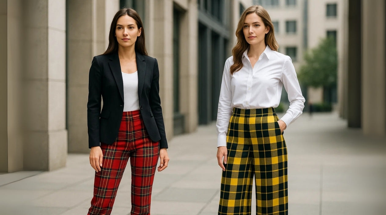 Women's Tartan Plaid Pants & Trews