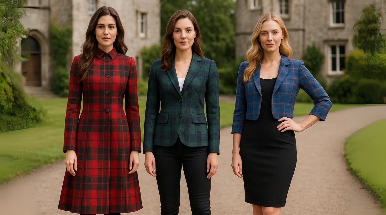 Women's Tartan Plaid Jackets