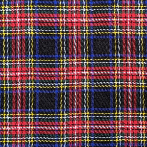 Stewart Black Tartan