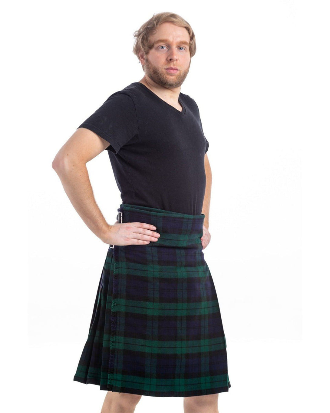 Campbell Bespoke Kilt - left side view