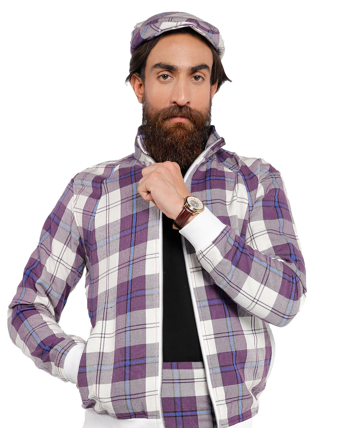 Traditional Tartan Flat Cap