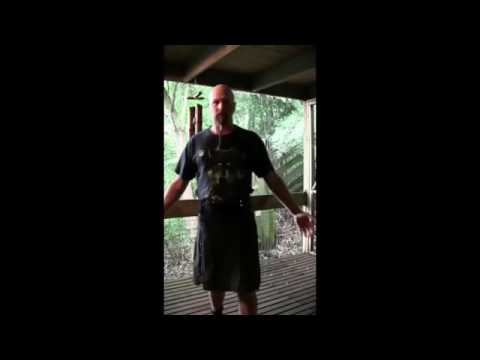 Tactical Hybrid Kilt - Camo Box Pleated - Video