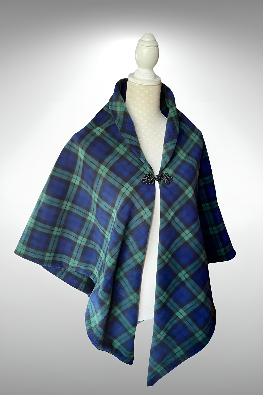 Women's Tartan Cape