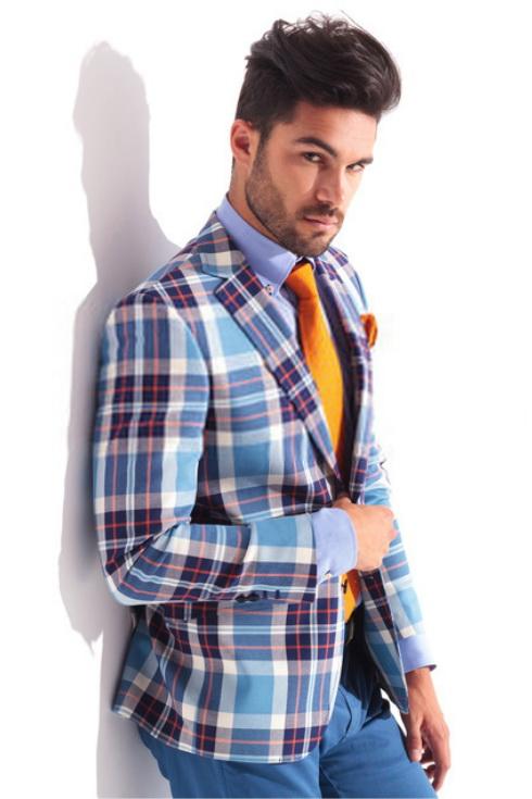 Tartan Suit Jacket