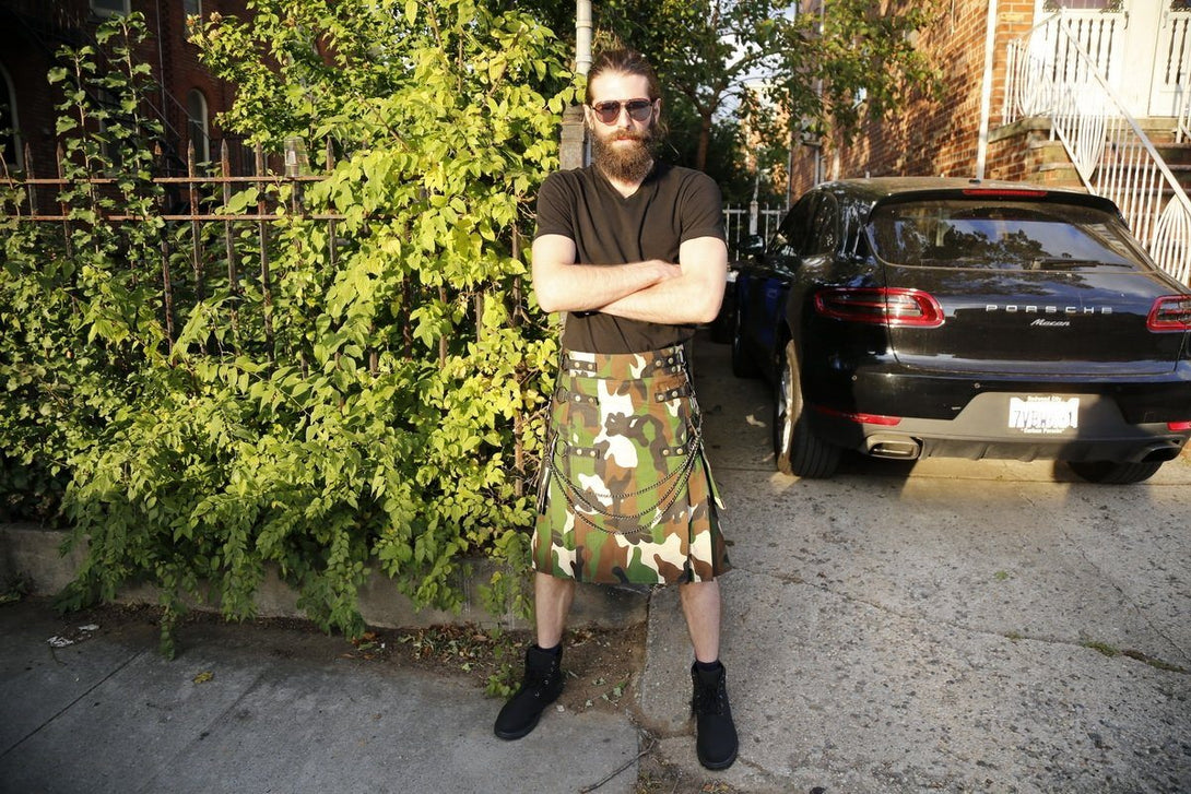 Tactical Fashion Camo Kilt